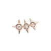 Pendiente Crawler S Peak Palace Gold&Roses Oro Rosa 18k Diamante