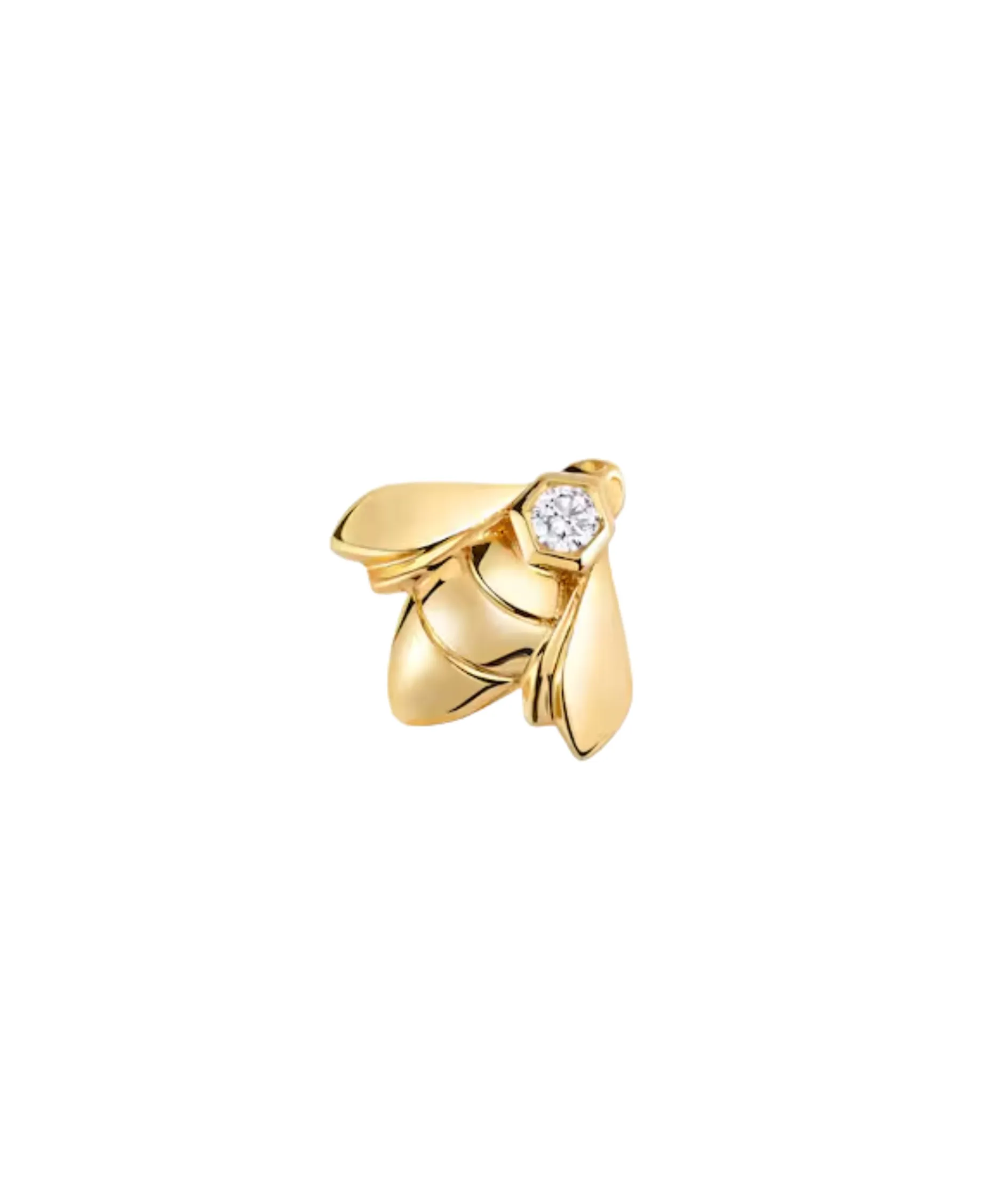 Pendiente Individual Abeja Bee de Chaumet Oro Amarillo y Diamante | 085824