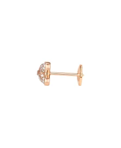 Pendiente Individual Chaumet Jeux de Liens Oro Rosa y Pavé de Diamantes Chaumet | 083468