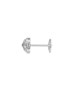 Pendiente Individual Chaumet Jeux de Liens Oro Blanco y Diamantes | 083467