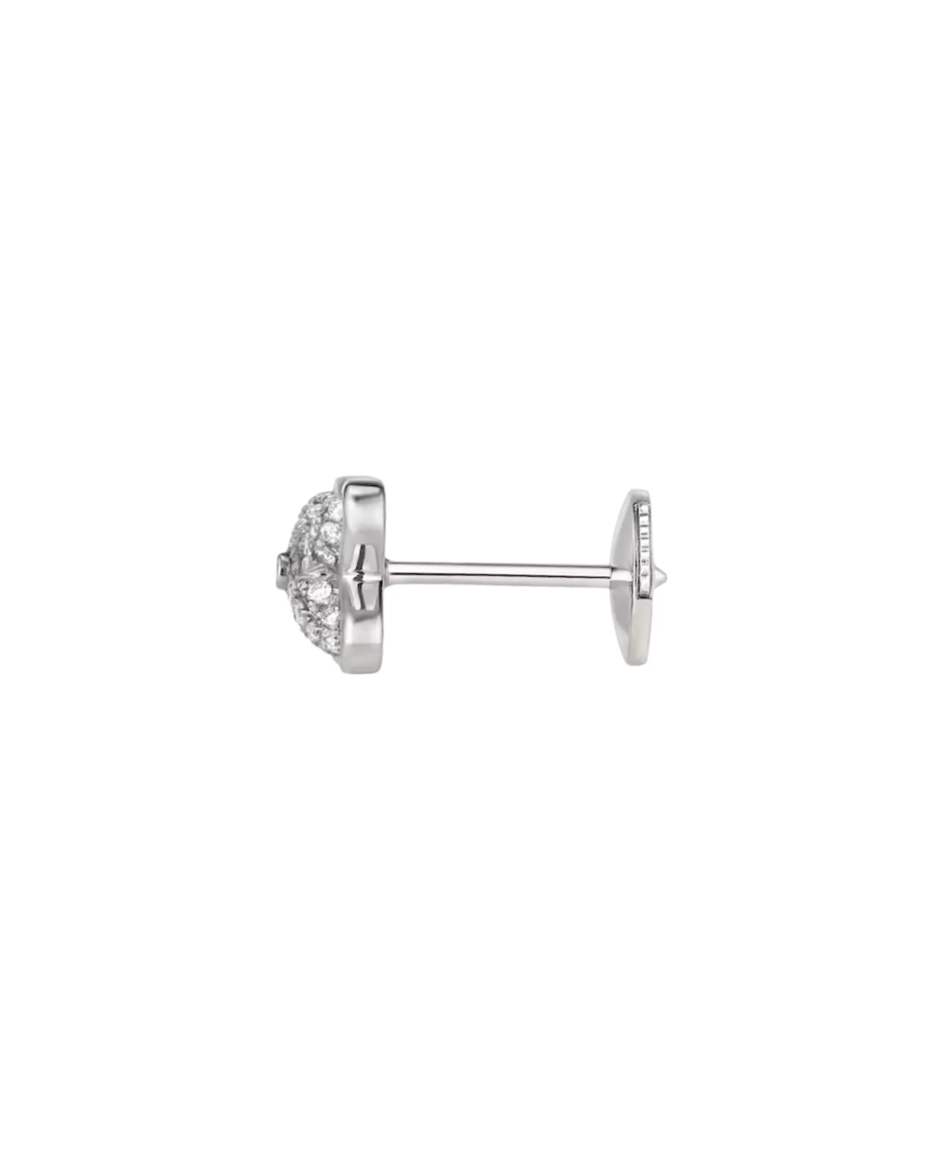 Pendiente Individual Chaumet Jeux de Liens Oro Blanco y Diamantes | 083467