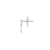 Pendiente Individual FRED Pretty Woman XS Oro Blanco y Diamante | 8B0311