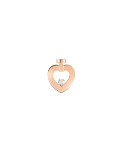 Pendiente Individual FRED Pretty Woman XS Oro Rosa y Diamantes | 8B0312