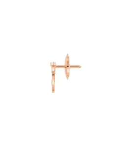 Pendiente Individual FRED Pretty Woman XS Oro Rosa y Diamantes | 8B0312