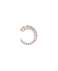 Pendiente Individual Sasa S Gold&Roses Oro Rosa Diamantes | GR-522.3