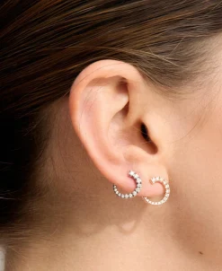 Pendiente Individual Sasa S Gold&Roses Oro Rosa Diamantes | GR-522.3