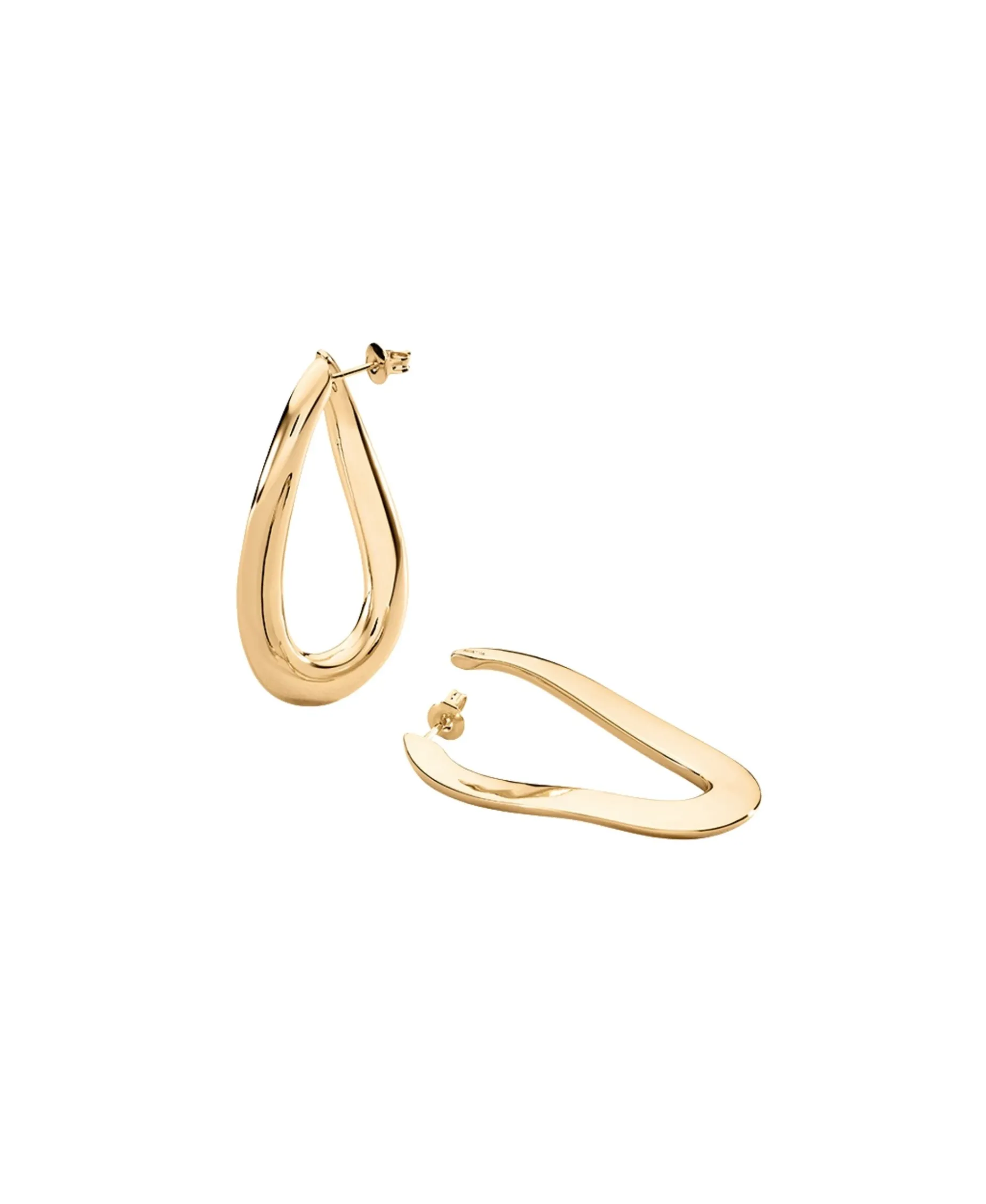 Pendientes AGATHA París Abbesses Aro Eslabón Dorado | 2380746-157-TU