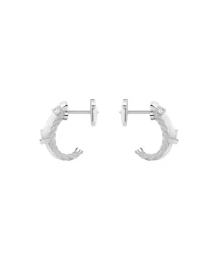 Pendientes Aro FRED Force 10 Rise Oro Blanco y Diamantes | 8B0342