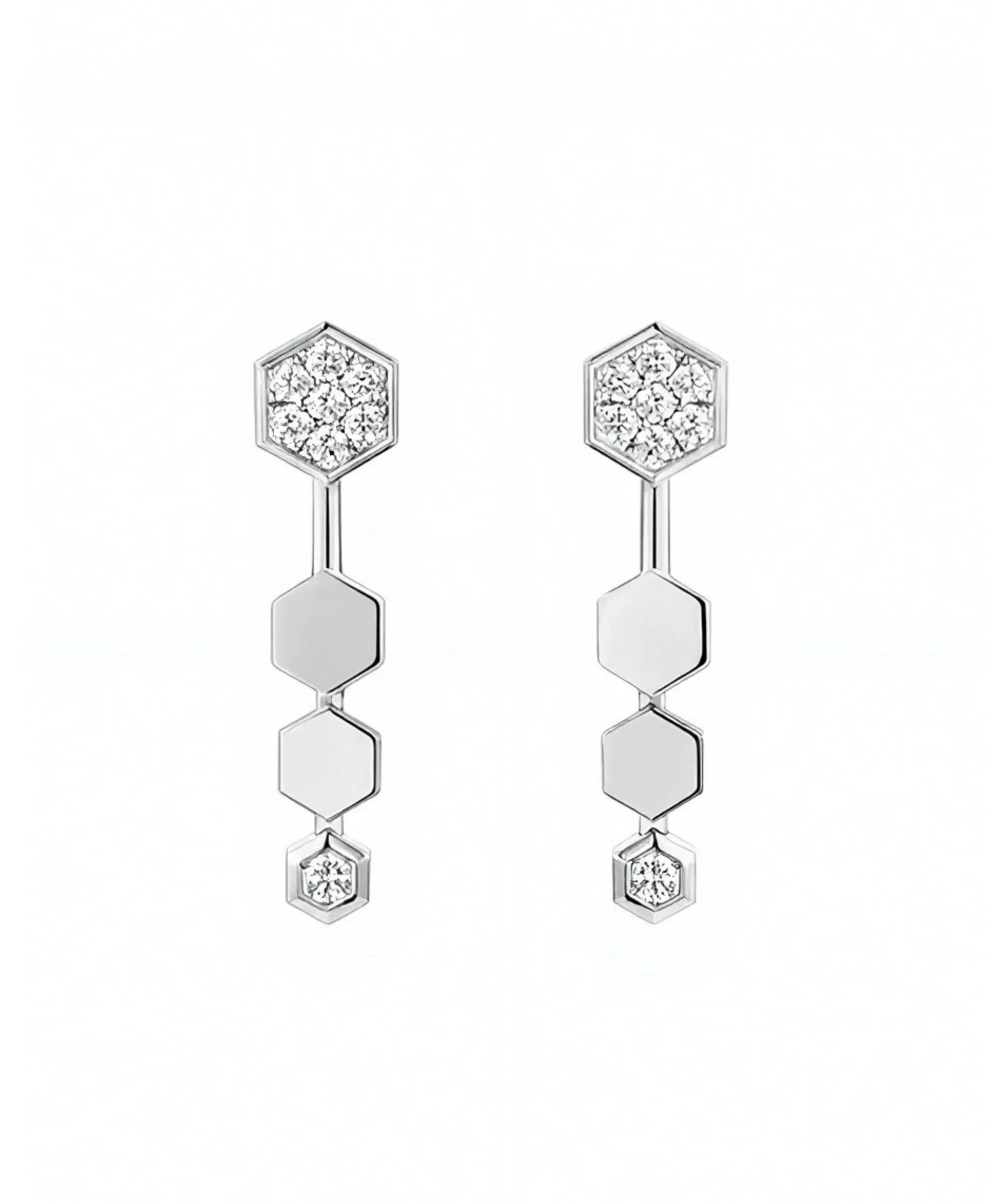 Pendientes Bee de Chaumet Oro Blanco 18K y Diamantes | 086153