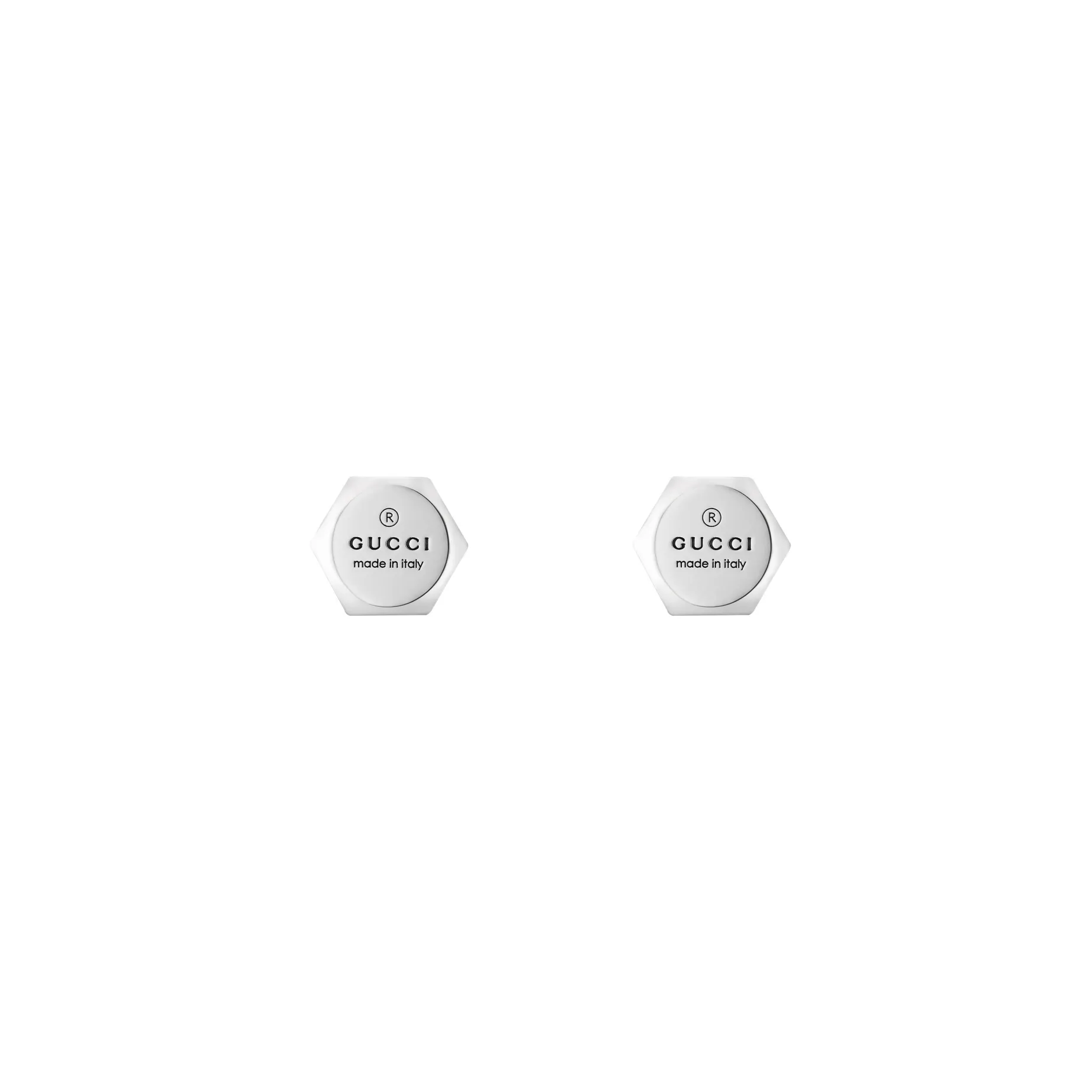 Pendientes Corazón Gucci Trademark Plata | YBD77917100100U