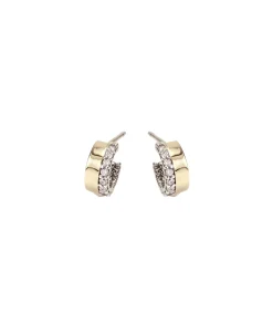 Pendientes Criollas DELCERRO Bicolor Pavé | 10601B