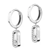 Pendientes De Aro Messika Move Uno Oro Blanco | 12037-WG