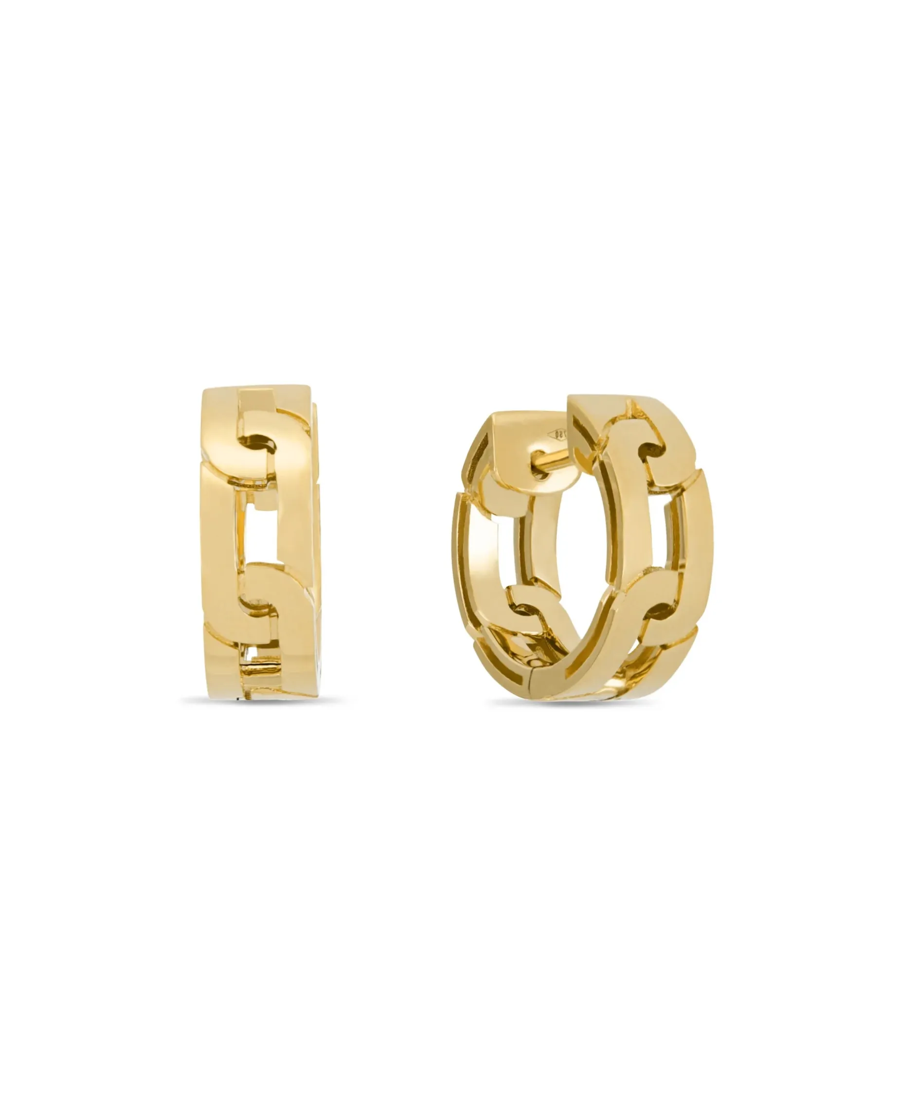 Pendientes de Aro Oro Amarillo Roberto Coin Navarra - AR888EA2159