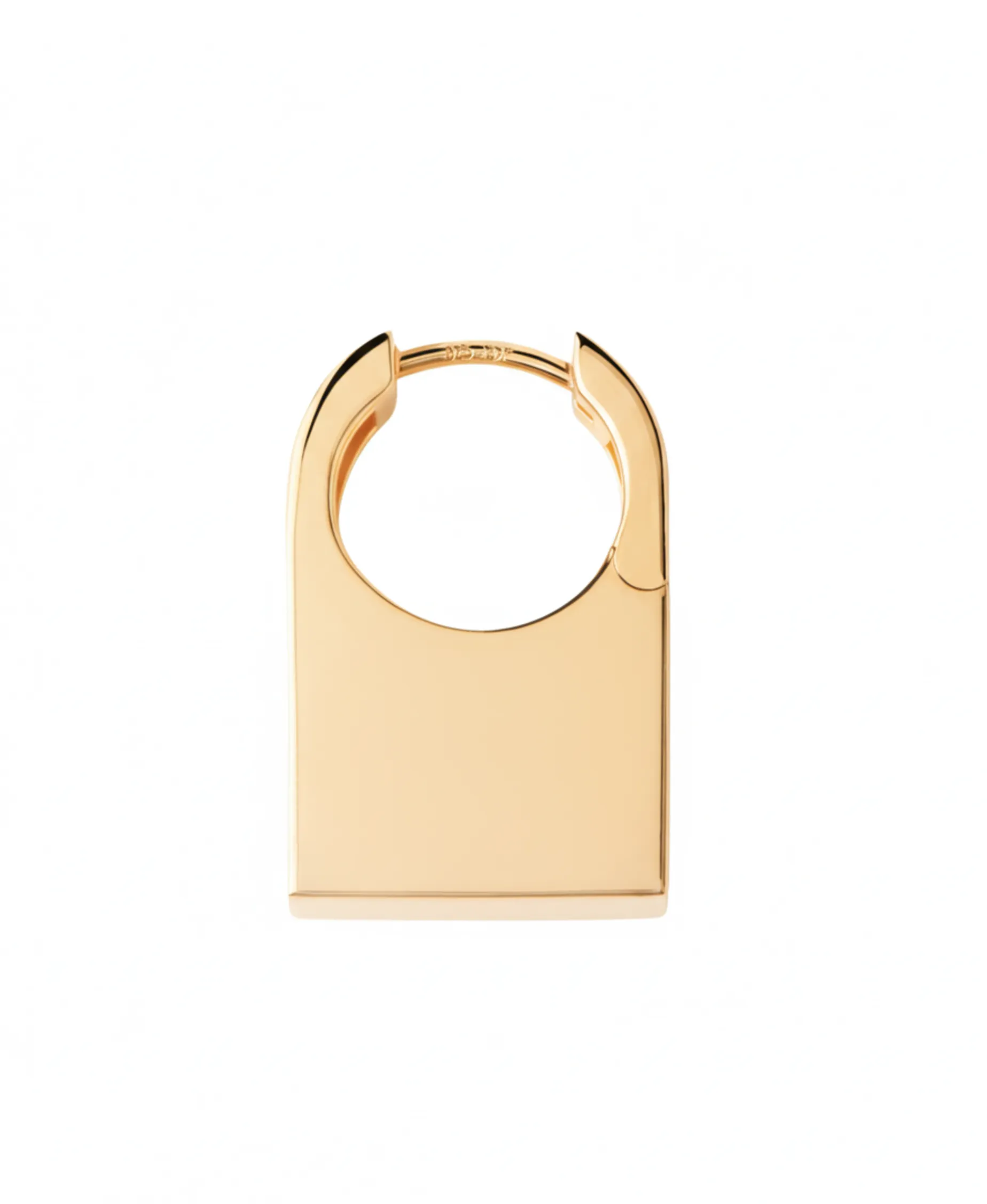Pendientes de Aro PDPAOLA Chicago Plata Baño Oro | AR01-C33-U