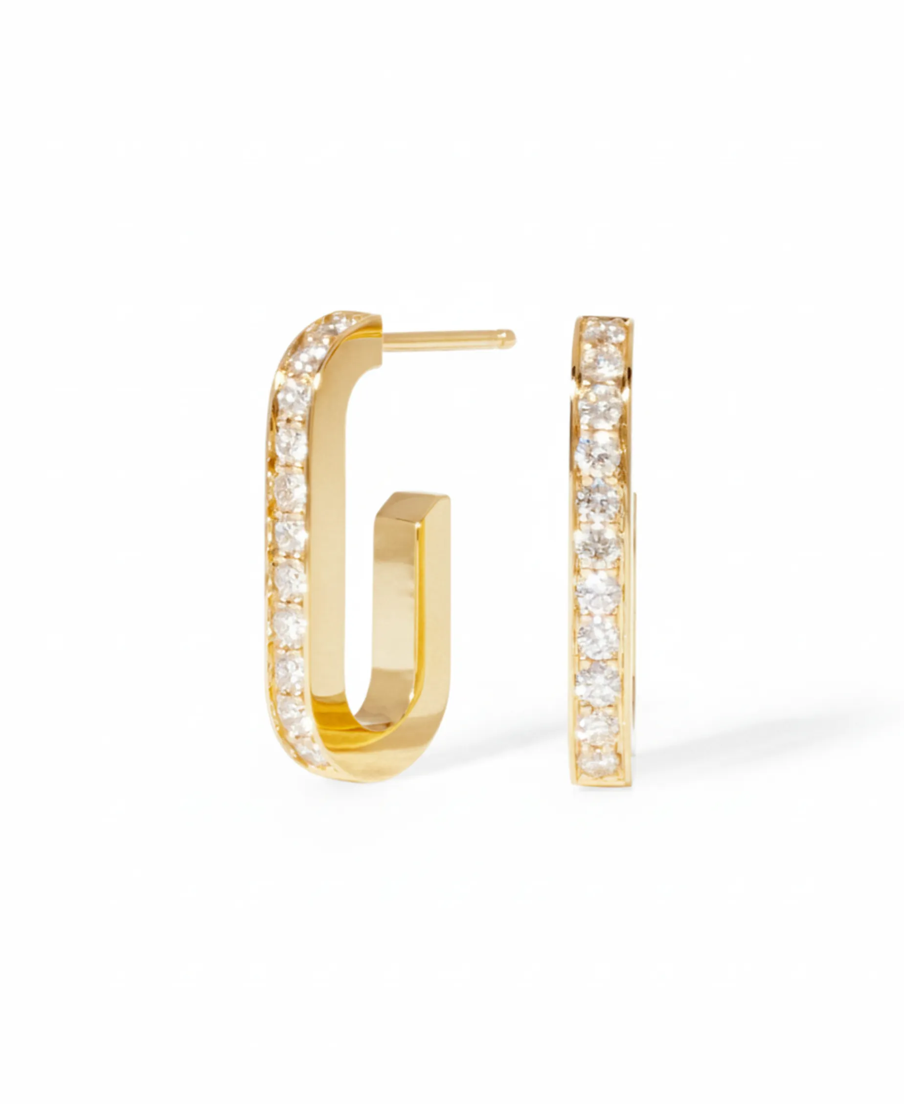 Pendientes Dinh Van Maillon Oro Amarillo M | 860111