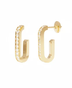 Pendientes Dinh Van Maillon Oro Amarillo M | 860111