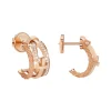 Pendientes FRED Force 10 Rise Oro Rosa Diamantes | 8B0341