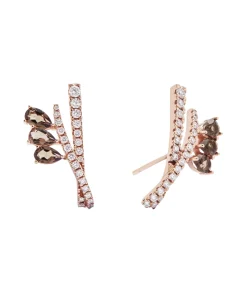 Pendientes Gold&Roses Crawler Saudade Fumé | GR-578.3SQ