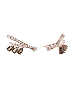 Pendientes Gold&Roses Crawler Saudade Fumé | GR-578.3SQ