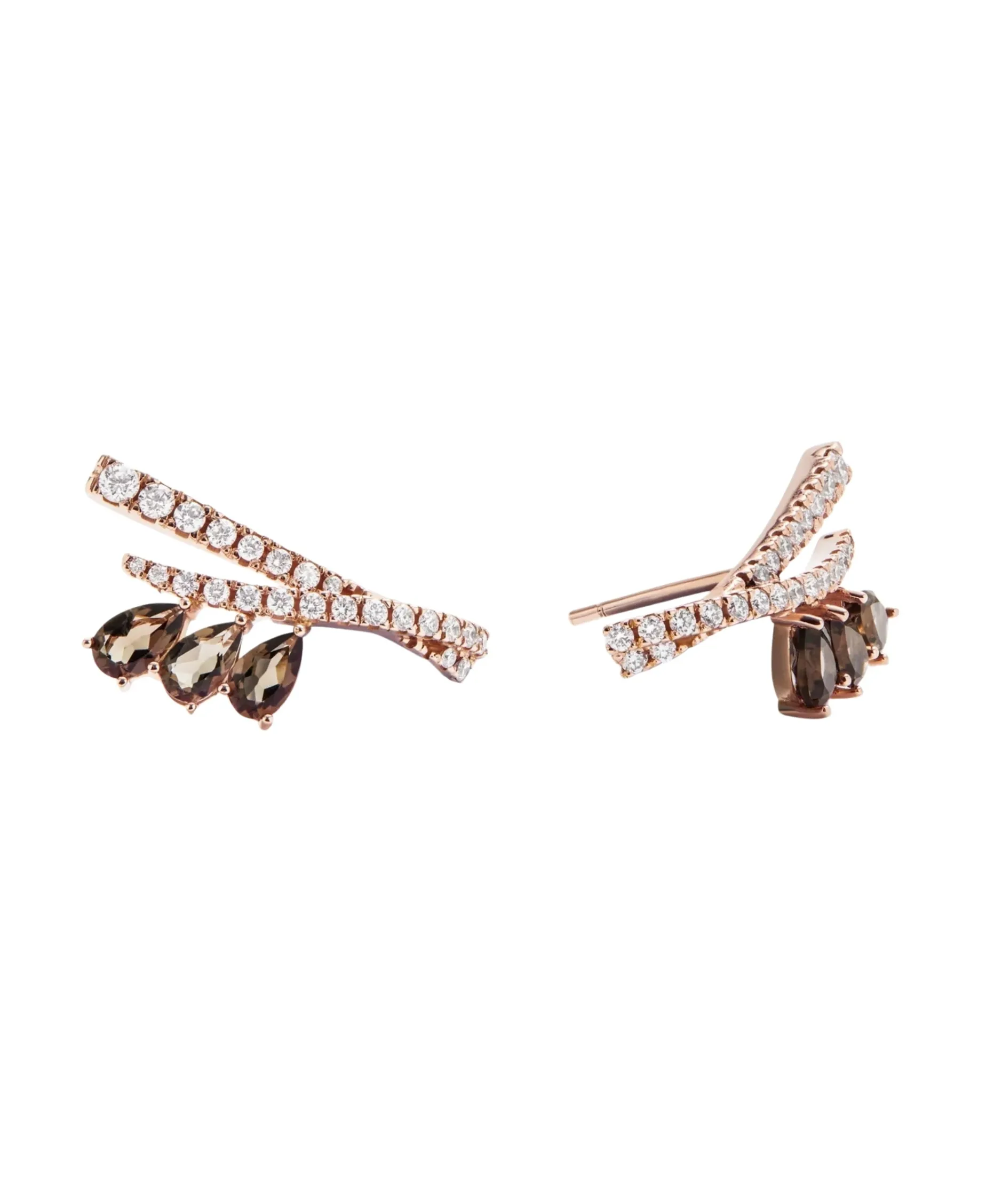 Pendientes Gold&Roses Crawler Saudade Fumé | GR-578.3SQ