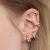 Pendientes Gold&Roses Ál Di Là Oro Rosa y Diamantes | GR-409.3