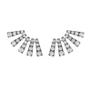Pendientes Gold&Roses Smooky Club M Oro Blanco y Diamantes | GR-552.4