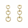 Pendientes Gucci Horsebit Oro Amarillo | YBD83141300100U