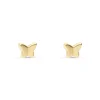 Pendientes Infantiles Mariposa en Oro Amarillo
