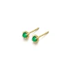 Pendientes LECARRÉ Mini Esmeralda | GB168ES.00