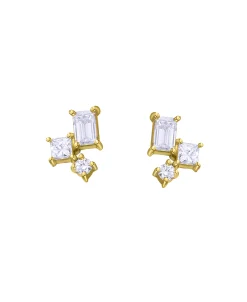 Pendientes LECARRÉ Shapes Oro Amarillo con Diamantes | GB231OA.00