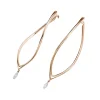 Pendientes Mattioli Navettes Con Diamantes En Oro Rosa | MOR75062RW