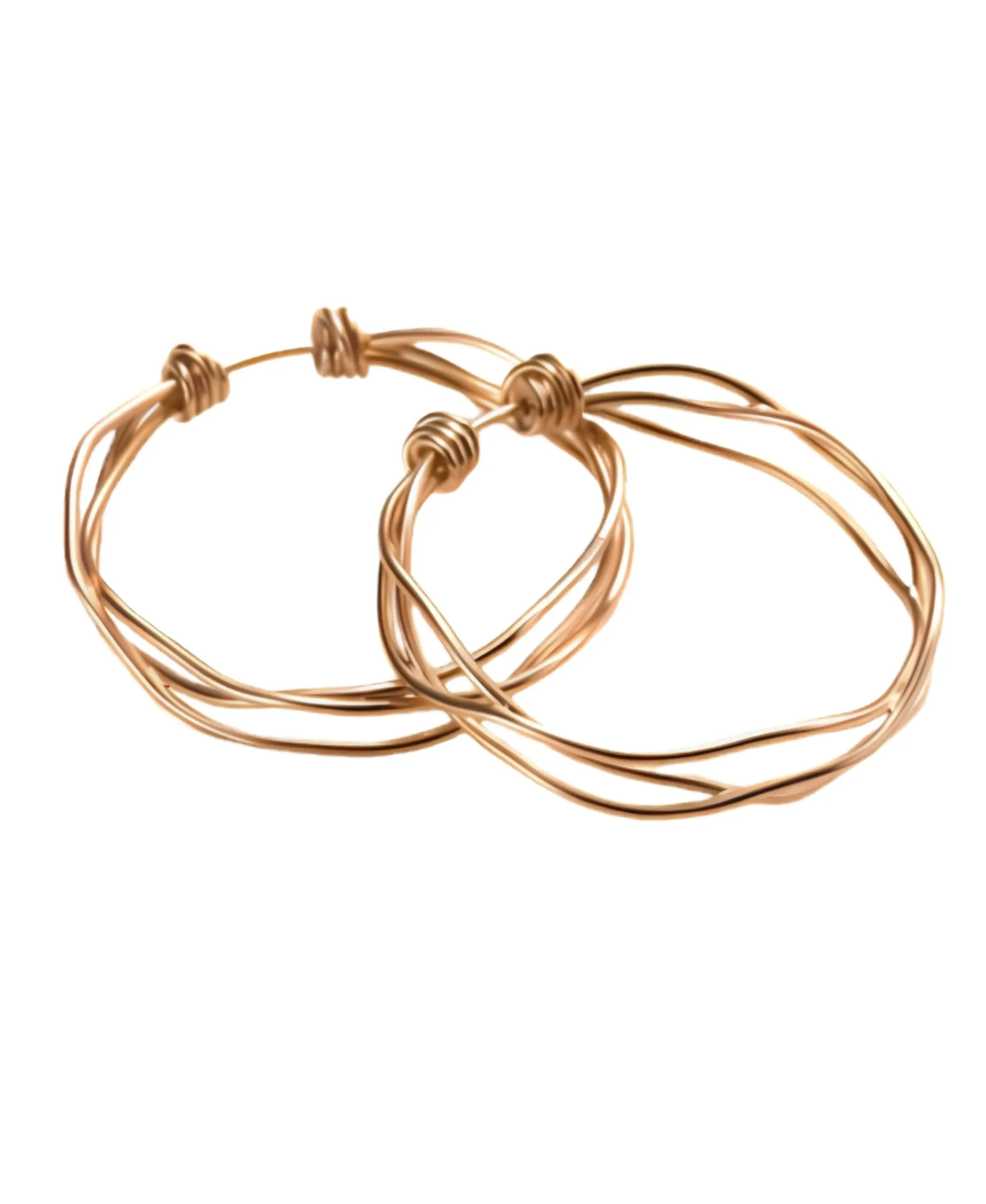 Pendientes Mattioli Tibet Aros En Oro Rosa | MOR75032
