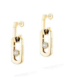Pendientes Messika Colgantes So Move XL Oro Amarillo | 13132-YG