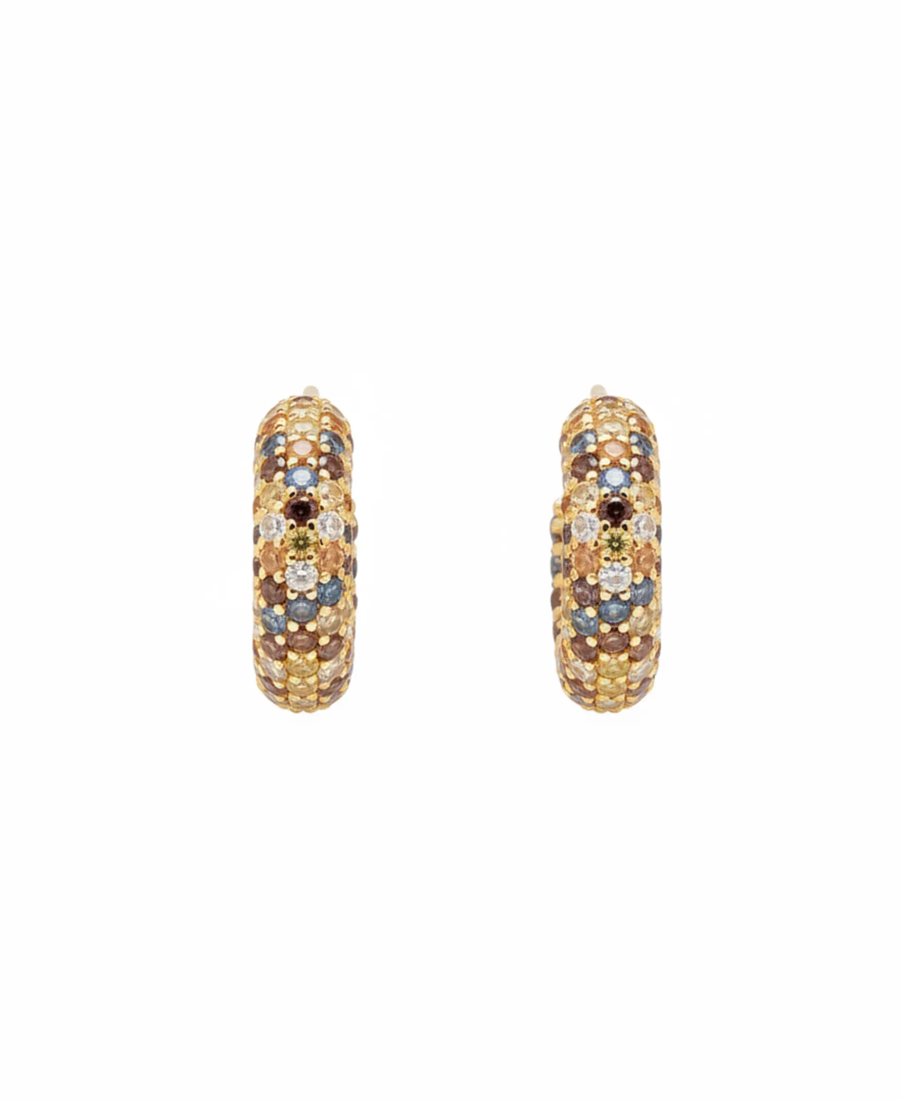 Pendientes PDPAOLA Tiger Plata Baño Oro | AR01-291-U