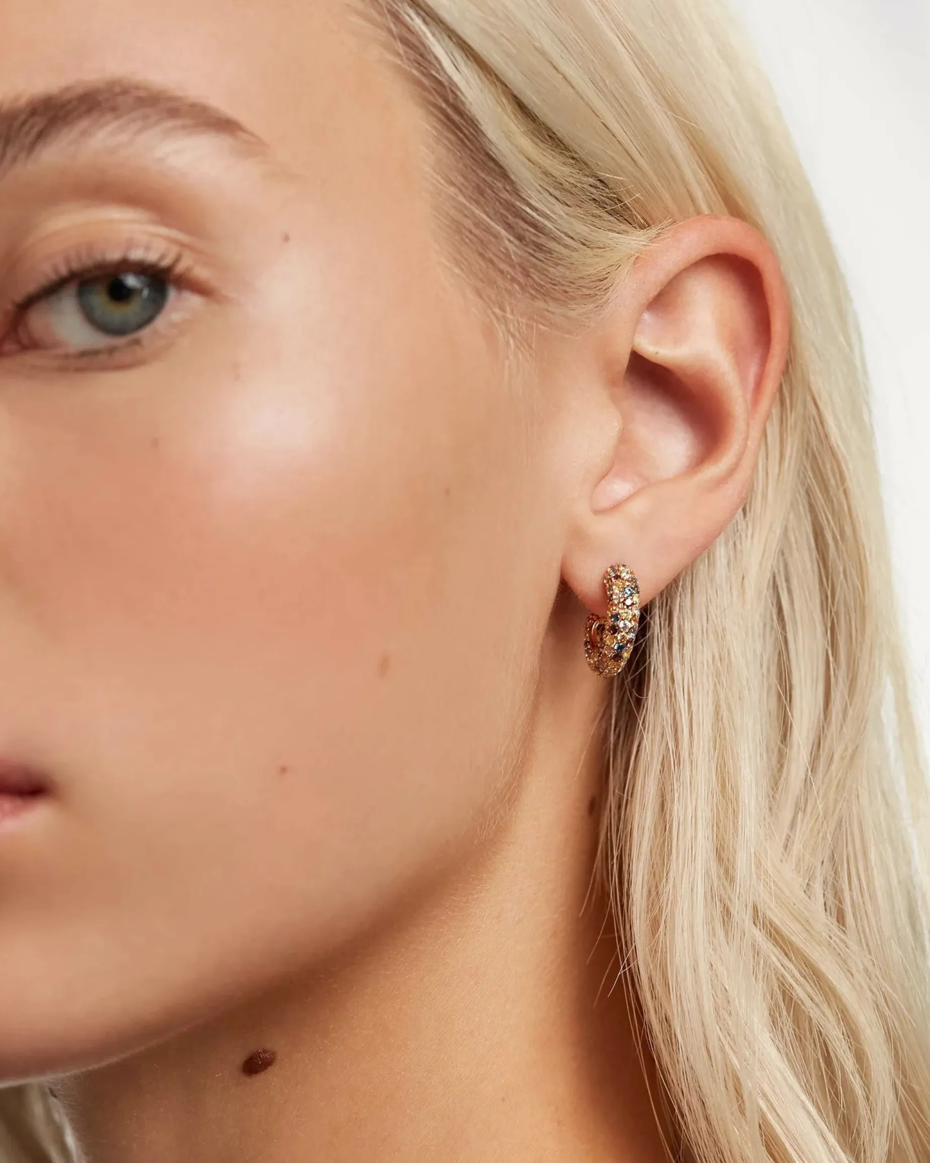 Pendientes PDPAOLA Tiger Plata Baño Oro | AR01-291-U