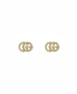 Pendientes Presión Gucci GG Running Oro Amarillo y Diamantes | YBD48167600100U