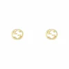 Pendientes Presión Gucci Interlocking Oro Amarillo | YBD748543002