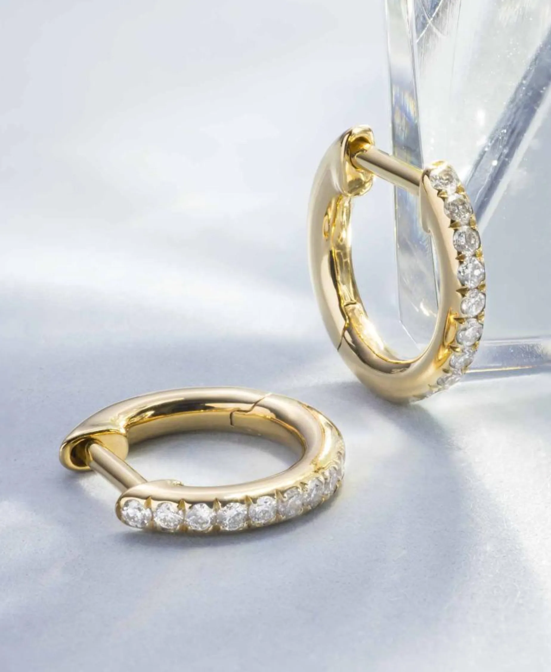 Pendientes Redline Si Joli Mini Creole Oro Amarillo | 341LJ