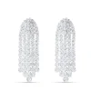 Pendientes Rivière con Diamantes 11,80 cts en Oro Blanco