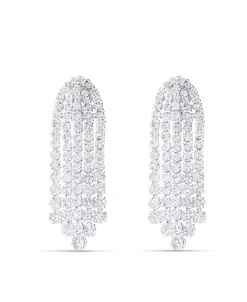 Pendientes Rivière con Diamantes 11,80 cts en Oro Blanco
