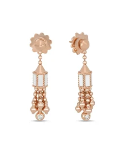 Pendientes Roberto Coin Art Decó Con Nácar y Diamantes | ADV888EA2298_02