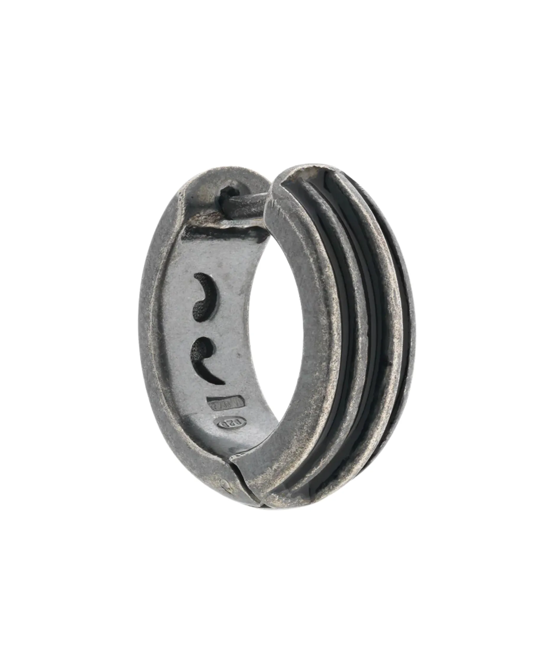 Piercing Marco Dal Maso Individual Acies Huggie Negro | AGOR0003-01BVEB