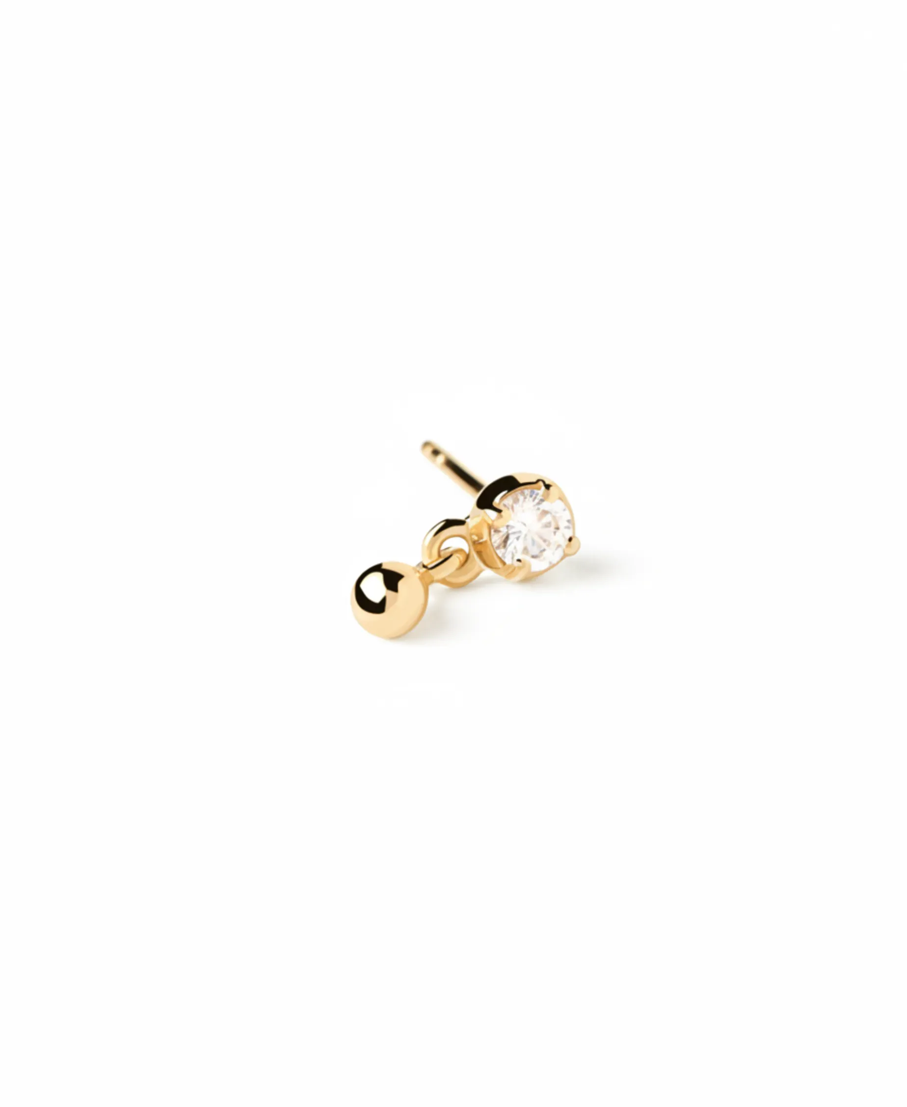 Piercing PDPAOLA Stud Water Plata Baño Oro | PG01-027-U