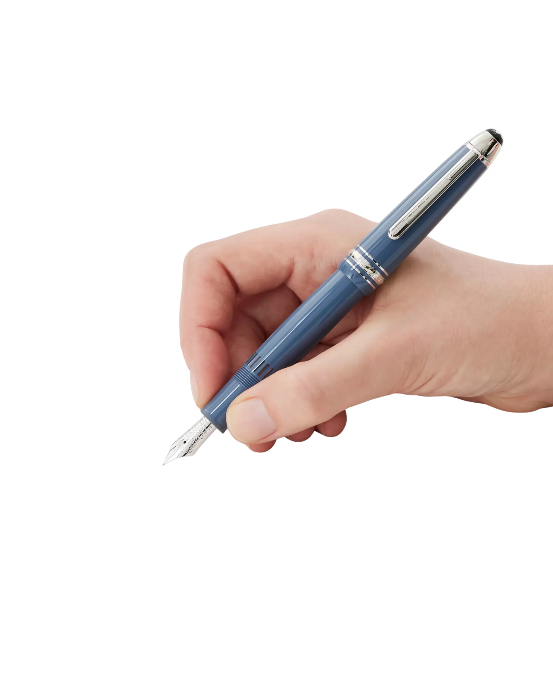 Pluma estilográfica MONTBLANC Meisterstück Glacier LeGrand Azul - 129393
