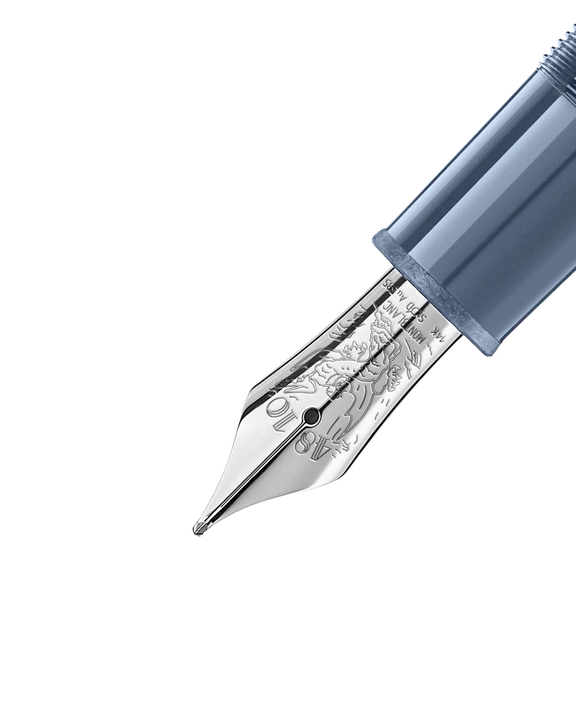 Pluma estilográfica MONTBLANC Meisterstück Glacier LeGrand Azul - 129393