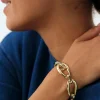Pulsera Cadena AGATHA París Abbesses Dorado | 02480359-157-TU