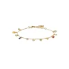 Pulsera Candy AGATHA París Circonitas Multicolor Dorado | 02480340-256-TU
