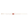 Pulsera Chaumet Jeux de Liens Oro Rosa 18K Diamante y Cornalina | 085123
