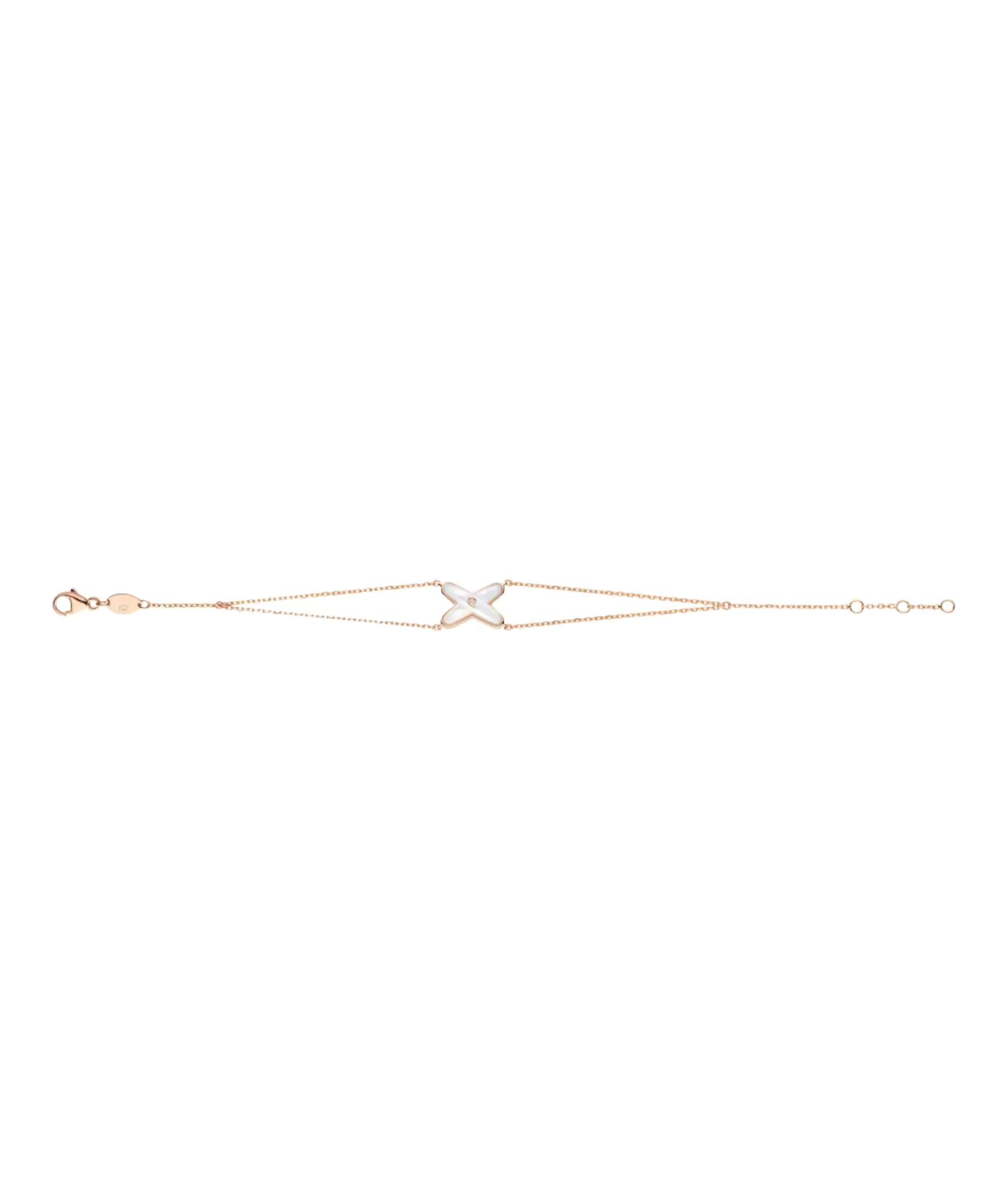 Pulsera Chaumet Jeux de Liens Oro Rosa Nácar y Diamantes | 082933