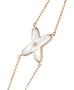 Pulsera Chaumet Jeux de Liens Oro Rosa Nácar y Diamantes | 082933